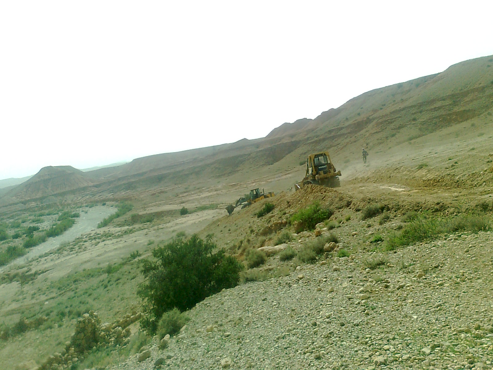 L'oued Mestaoua (commune de M'ziraa; wilaya de Biskra)