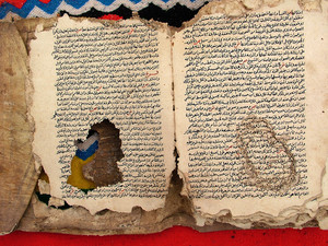 Manuscrit, région de Timimoun