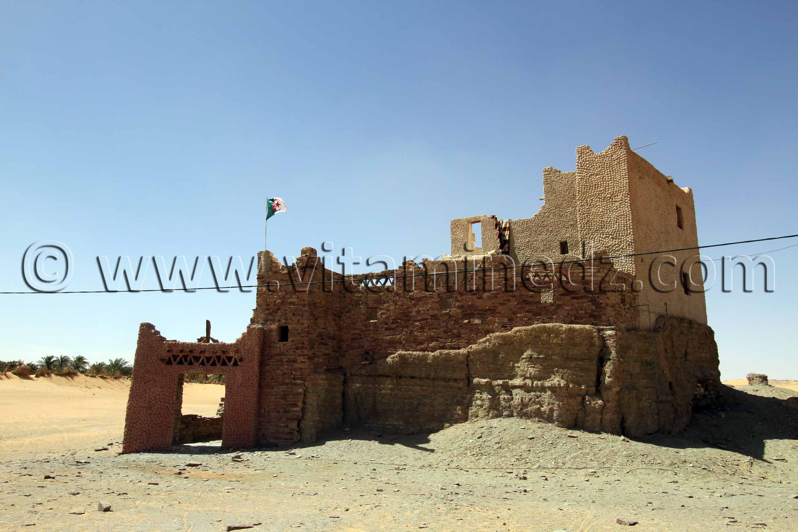 Ksar restauré par l'UNESCO à Aghlad, Commune Ouled Said (W. Adrar)