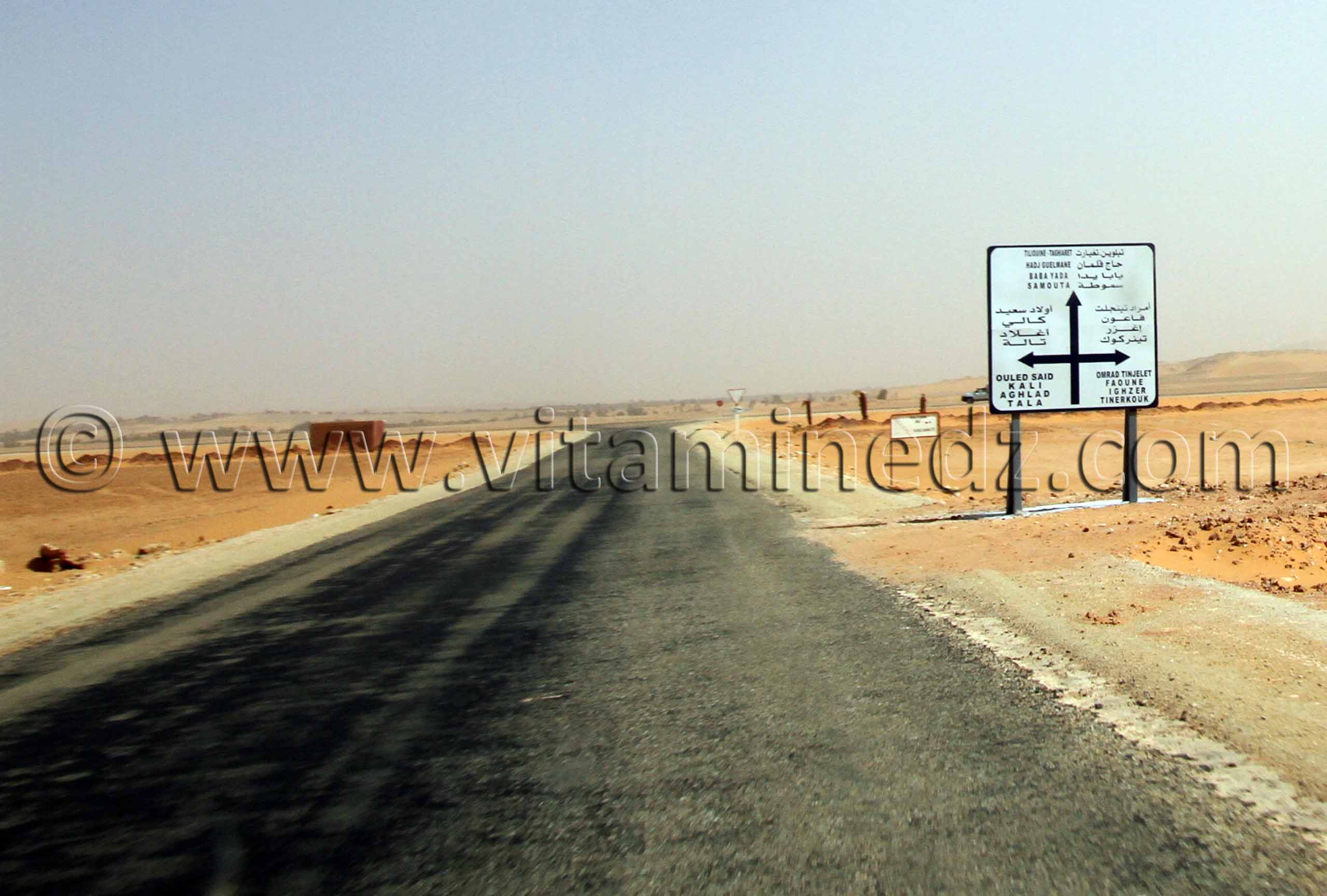 Route de Timimoun vers