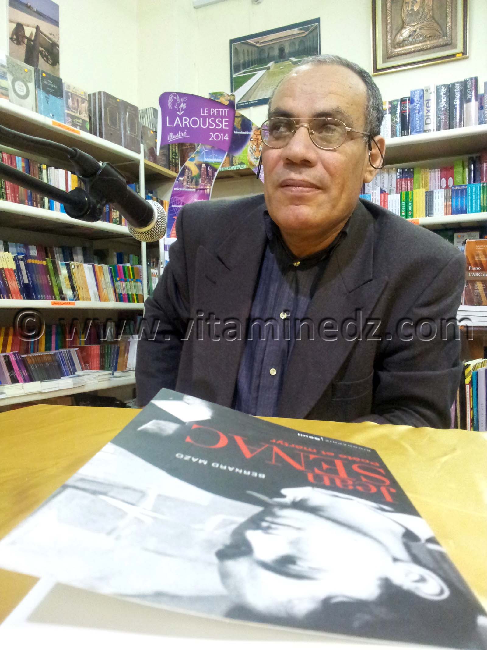 Hamid Nasser Khdja, l'ami de Jean Senac lors du printemps des poètes à l'Institut Français de Tlemcen
