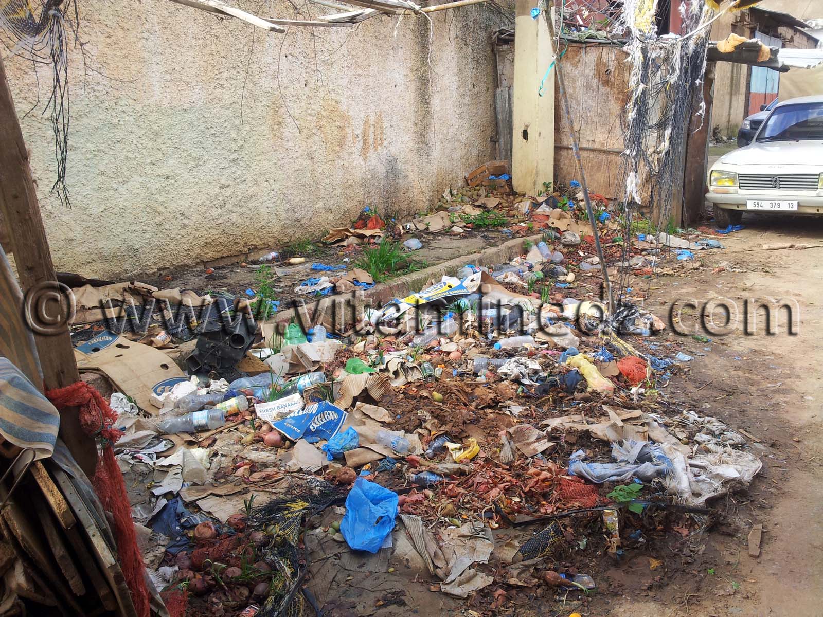Décharge Près du marché de Bréa - Tlemcen
