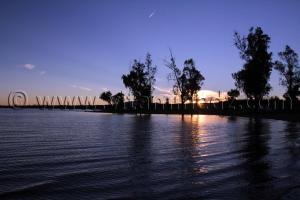 Joli coucher de soleil à Lac (Barrage Oued Sarno) Sidi Bel Abbes