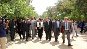 Biskra - La promotion du cadre de vie du citoyen au centre des préoccupations de l’Etat  Requalification du jardin London