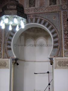 Mihrab Mosquee Sidi Boumediene