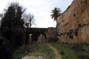 Aqueduc de l\'époque française (1885) vieux quartier de Tlemcen à Agadir