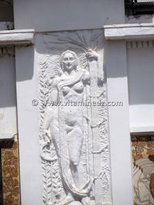 Oran - Fresque du Palais de la culture et des arts