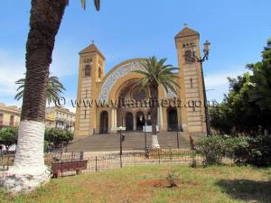 Ville d\'Oran - LA CATHERDALE DU SACRE-COEUR De style Romano - Byzantine