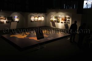 Esplanade Riad El-Feth à Alger Vernissage de l’exposition \ De terre et d’argile\