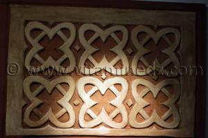 Fresques De terre et d\'argile, Exposition de Yasmine Terki (Tlemcen 2011, capitale de la culture islamique)