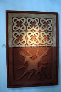 Œuvres et Motifs du Ghana De terre et d\'argile, réalisées lors de l\'expo Tlemcen 2011