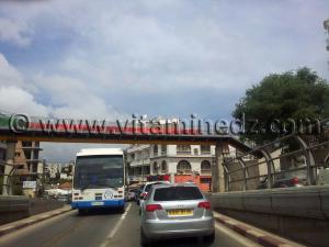 Entrée Alger - Bir Mourad Raïs, toujours l\'embouteillage