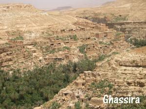 Les Balcons du Ghoufi Commune Ghassira - Daira T\'kout - Wilaya de Batna