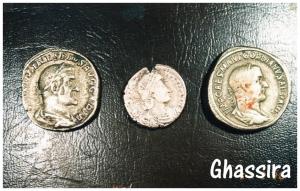 Pièces romaines Patrimoine de la commune de Ghassira (W. Batna)