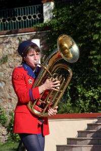 I.F Tlemcen - Arts de la rue  OPUS 7, Chepteil Aleikoum (France) au Grand Bassin.