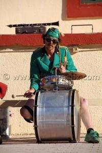 I.F Tlemcen - Arts de la rue  OPUS 7, Chepteil Aleikoum (France) au Grand Bassin.