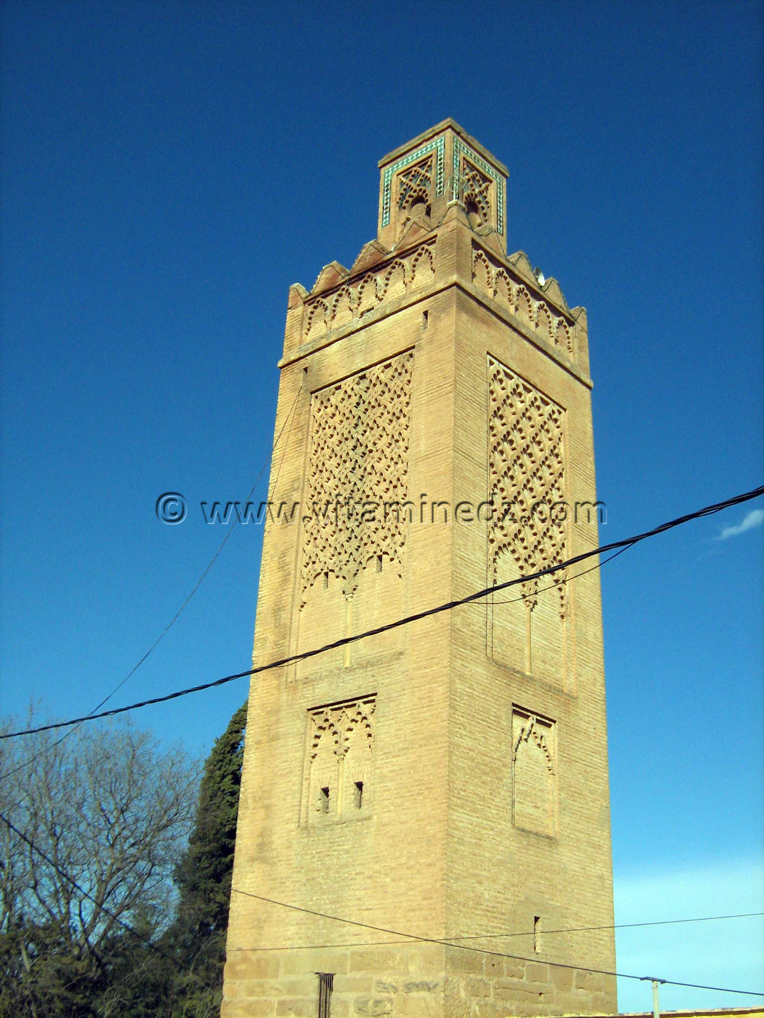 Photo Tlemcen, Minaret de la mosquée d'Agadir