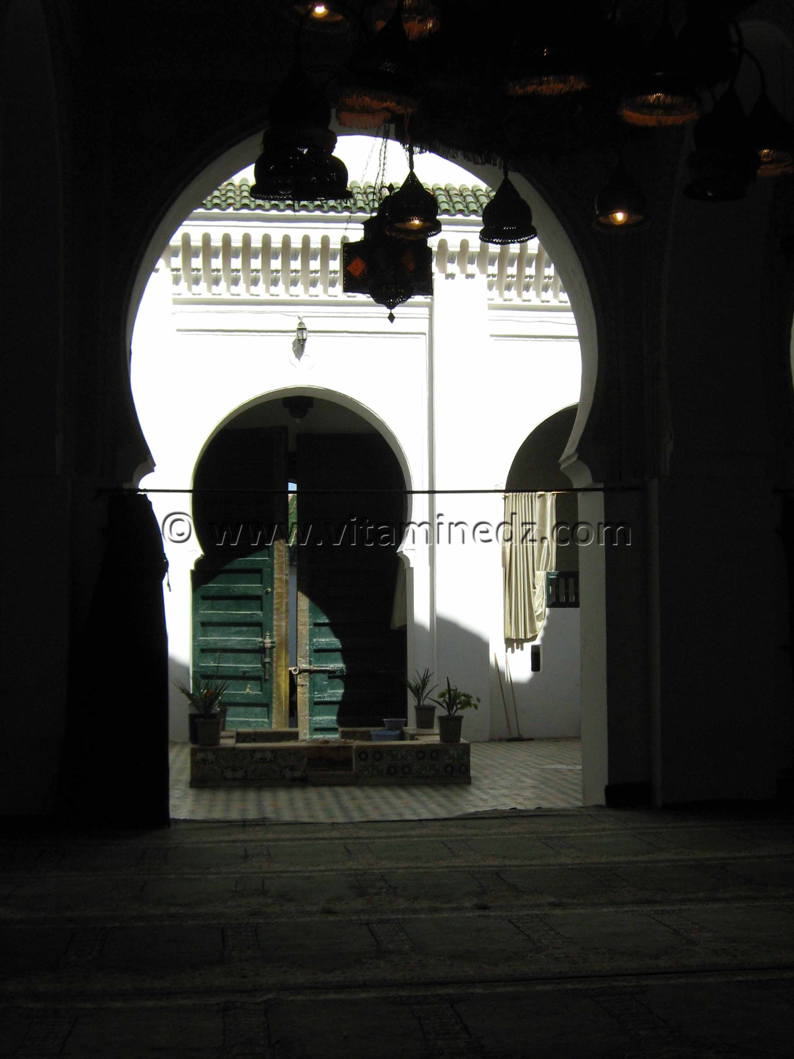 Patio (sahn) mosquée Sidi Boumediene