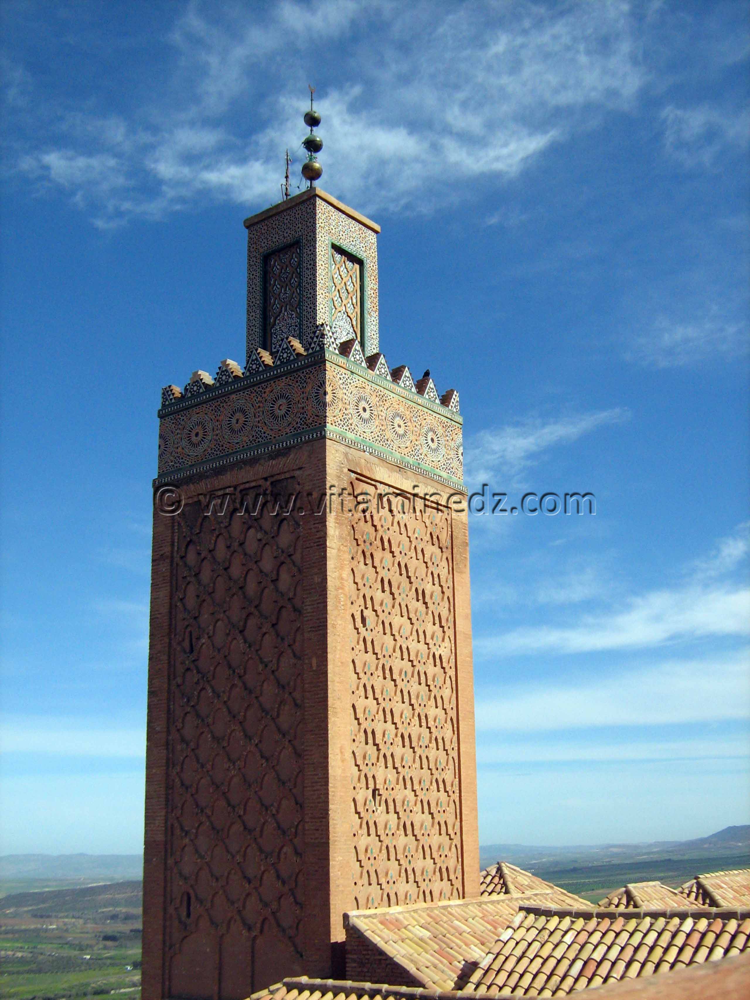 Minaret mosquée Sidi Boumediene