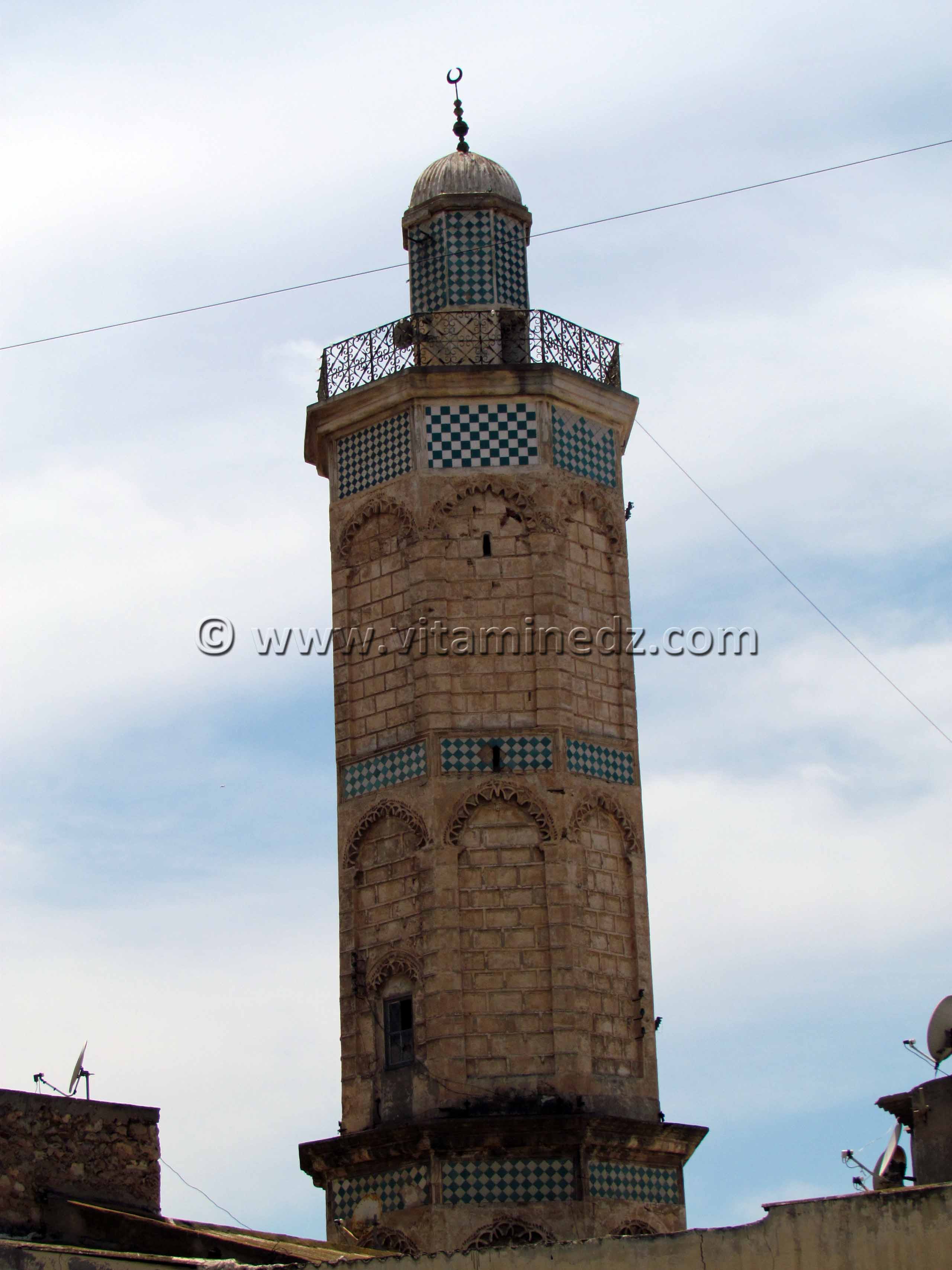Ville d'Oran - Minaret de la Mosquée du Pacha