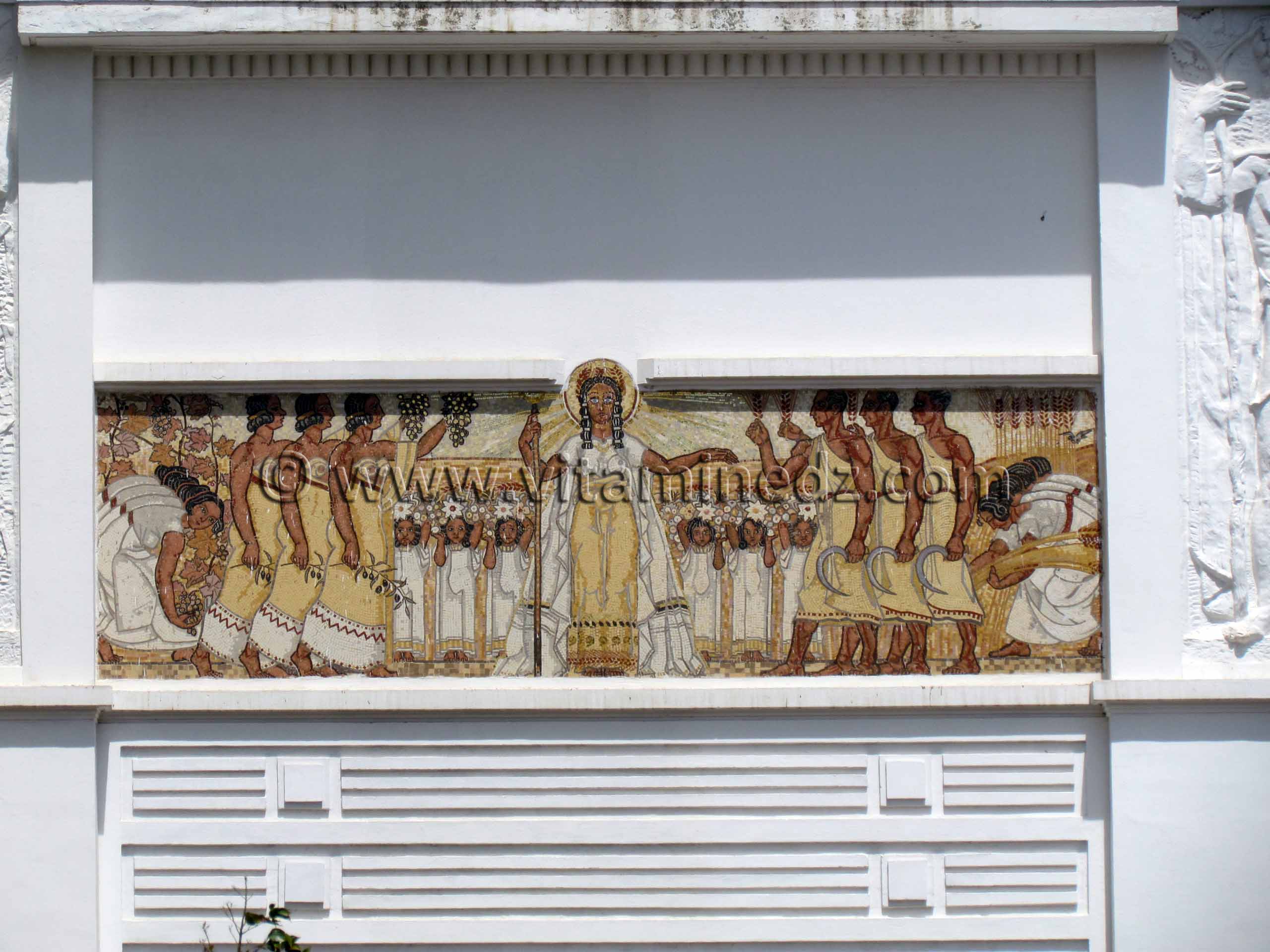 Mosaïques du Palais de la culture et des arts Ville d'Oran