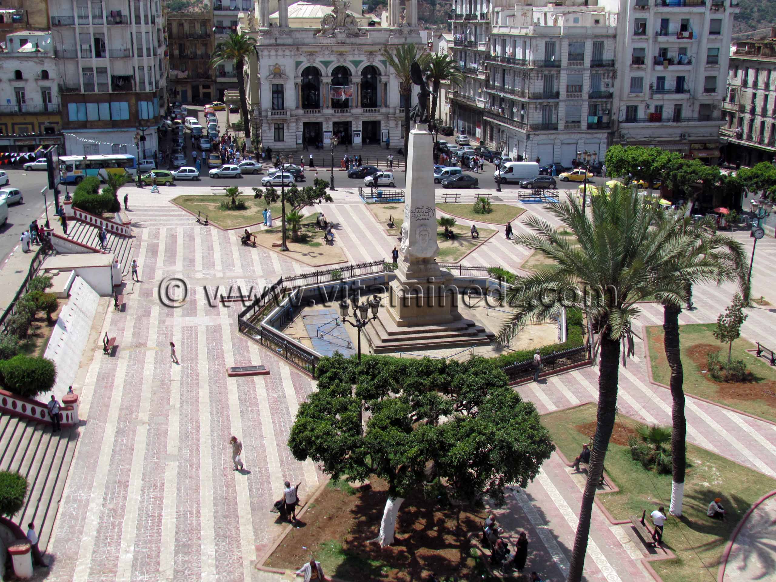 Théatre d'Oran, Place du premier Novembre - Ville d'Oran