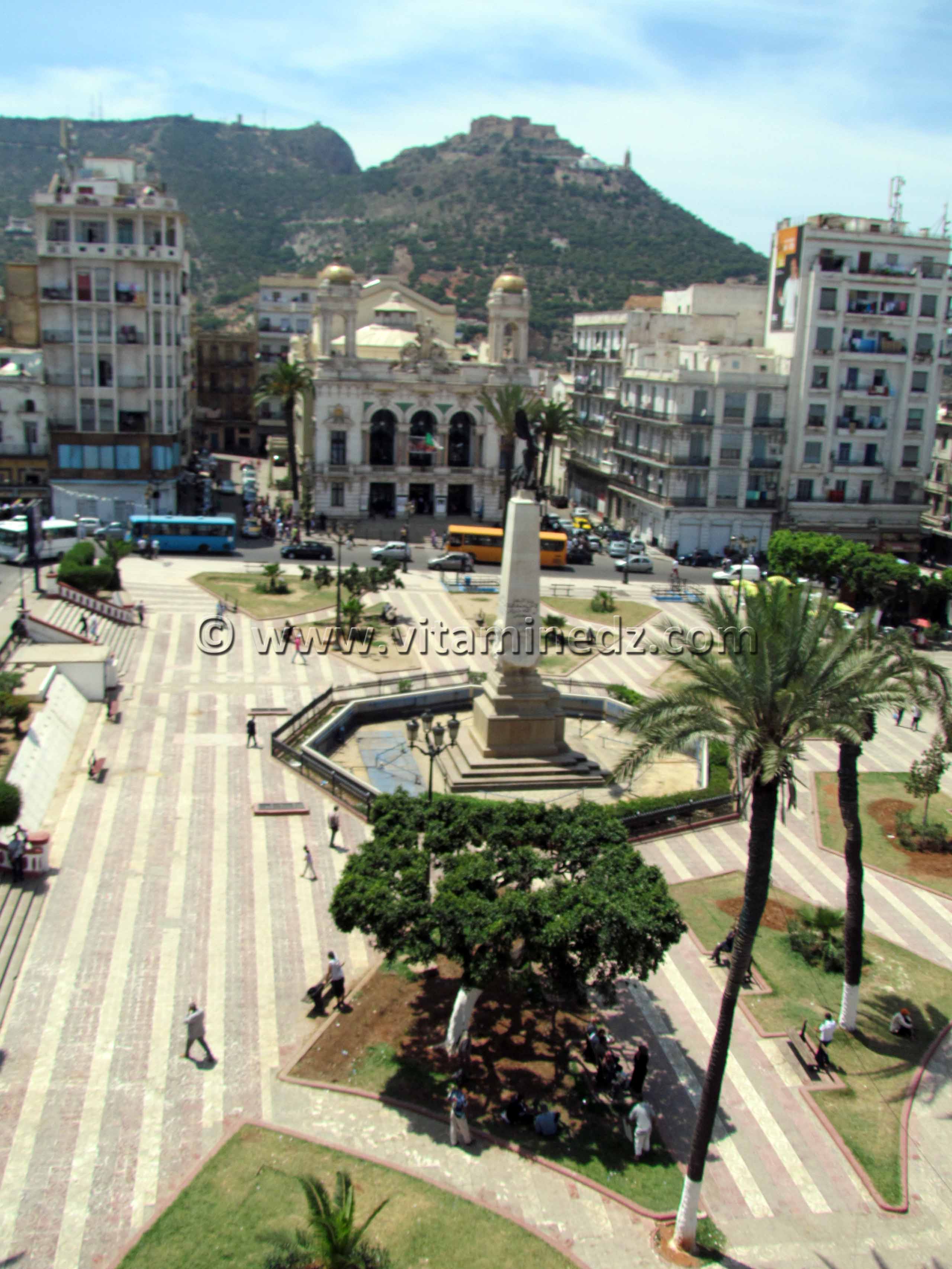 Santa Cruz, Théatre d'Oran, Place du premier Novembre - Ville d'Oran