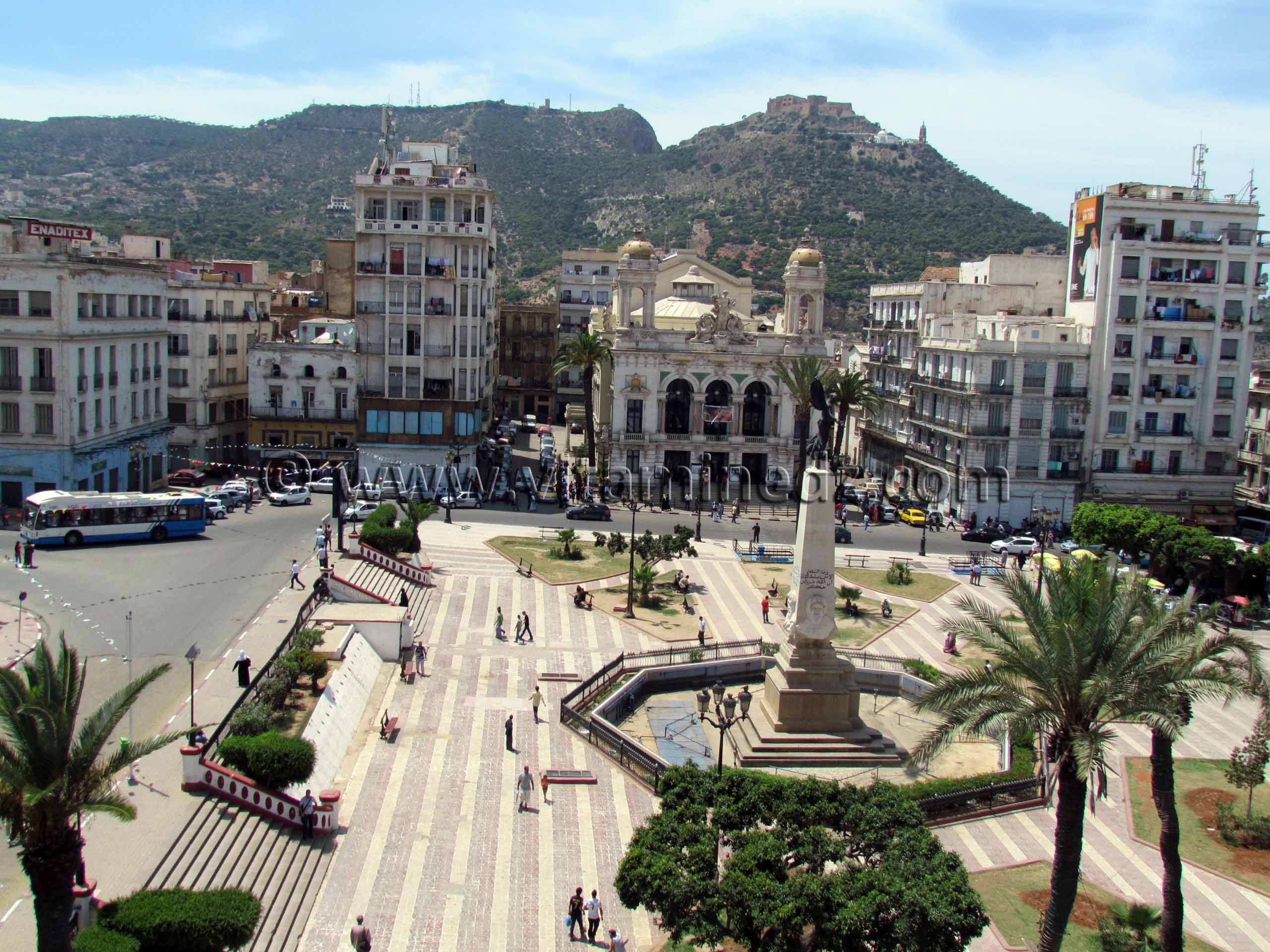 Santa Cruz, Théatre d'Oran, Place du premier Novembre - Ville d'Oran