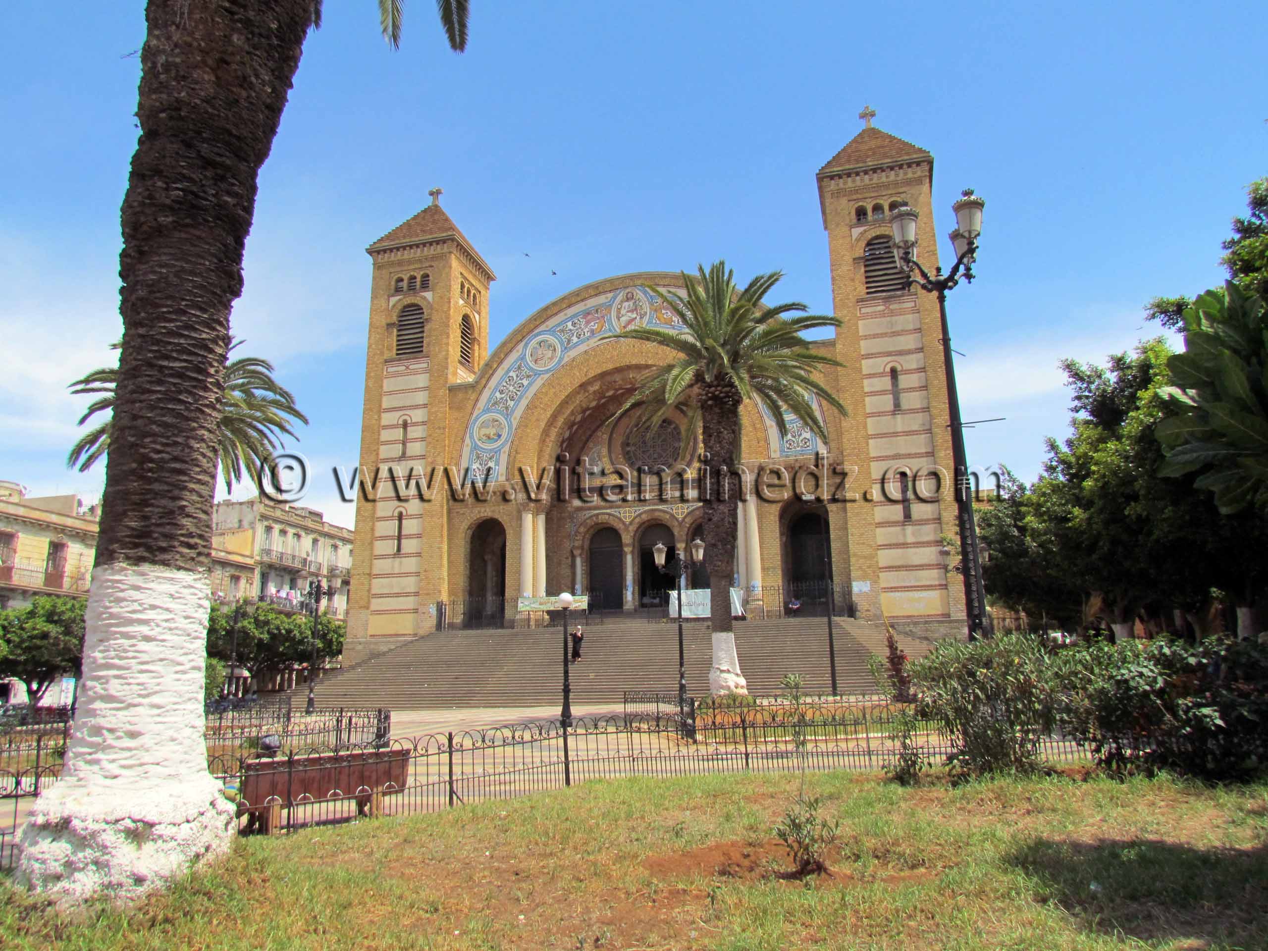 Ville d'Oran - LA CATHERDALE DU SACRE-COEUR De style Romano - Byzantine