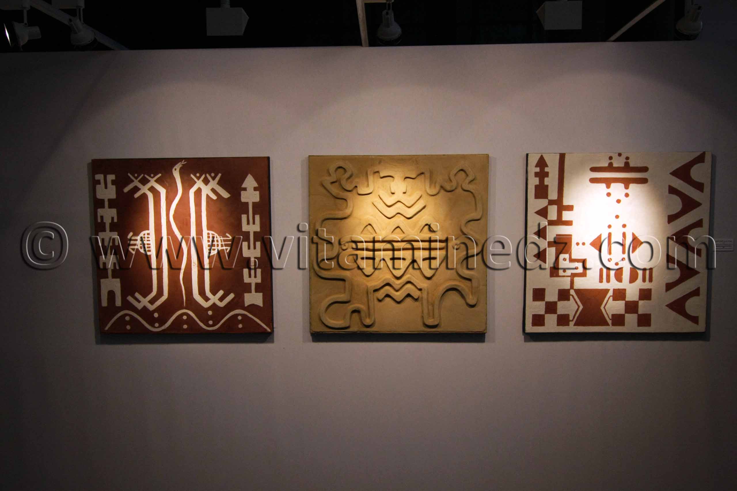 Présentation de l’exposition De terre et d'argile, de Yasmine Terki (Tlemcen 2011, capitale de la culture islamique)