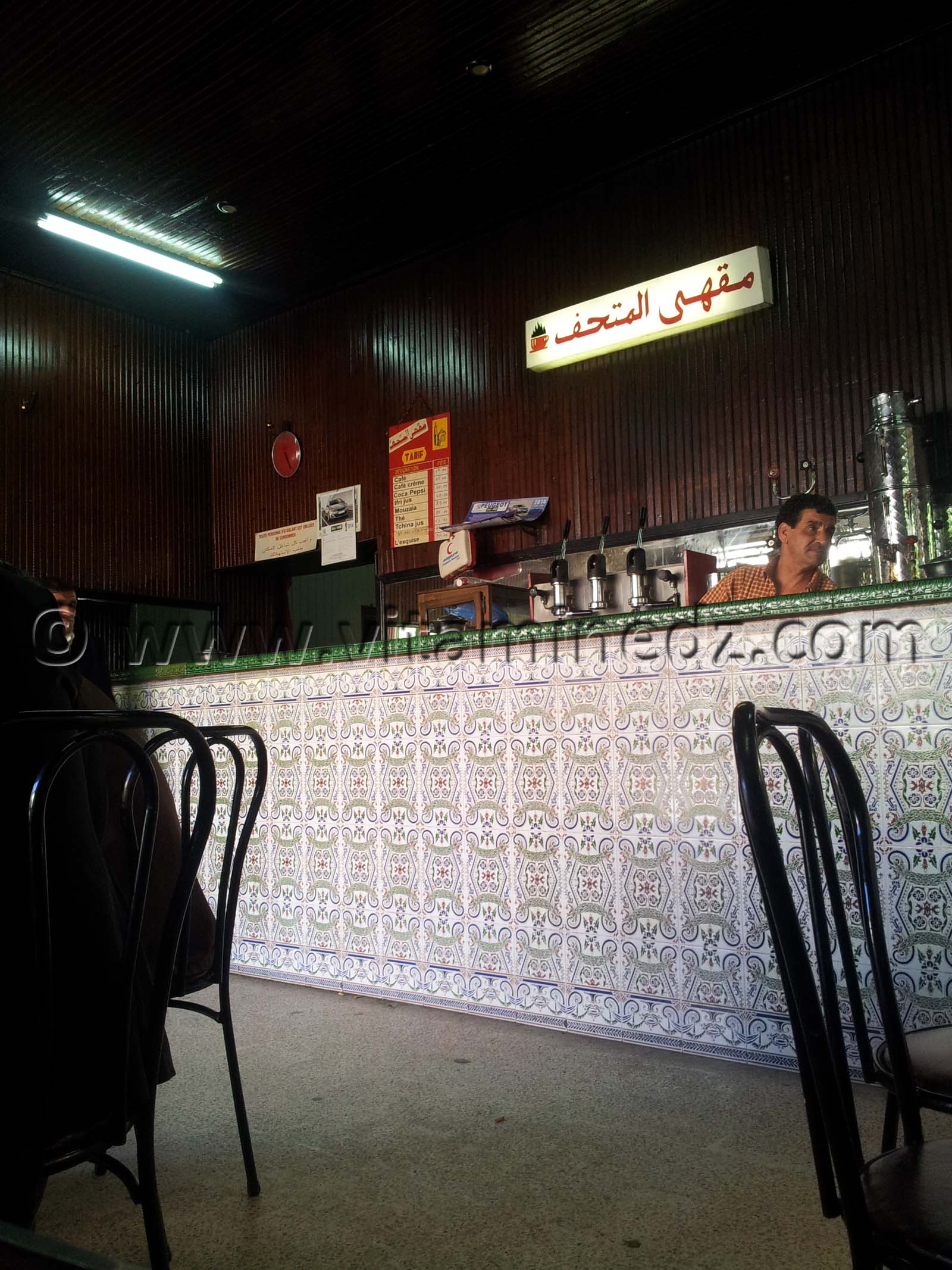 Le Café du musée à Tlemcen