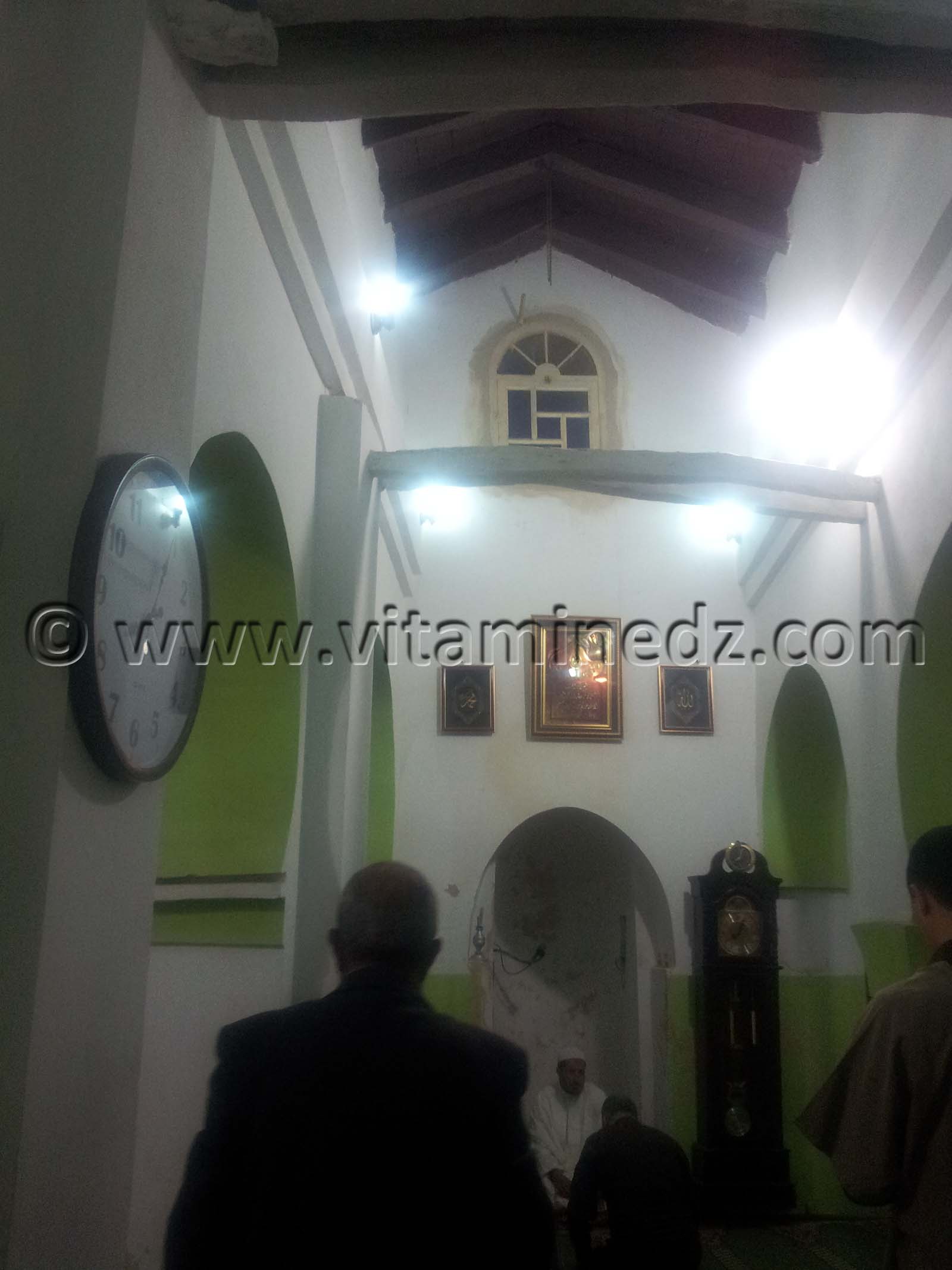 Tlemcen - Interieur de la mosquée de Bab Zir (Beb Dzair)