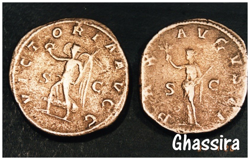 Pièces romaines Patrimoine de la commune de Ghassira (W. Batna)