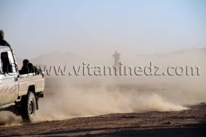 Course des dromadaires au 3ème festival Amni dans la région de Tit (40 Km au nord de Tamanrasset)