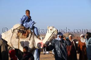 Le gagnant de la Course de Méhari au niveau des régions de Tit - 3ème festival du dromadaire Amni dans la région de Tit (40 Km au nord de Tamanrasset)
