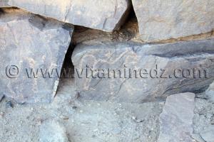 Gravures au Tombeau et musée de Tin Hinan reine des Touaregs à Abalessa