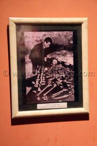 Squelette de Tin Hinan reine des Touaregs découvert en 1925 (actuellement au musée du Bardo-Alger)