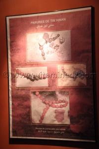 Parures de Tin Hinan reine des Touaregs à Abalessa