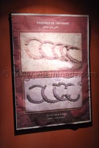 Parures de Tin Hinan reine des Touaregs à Abalessa