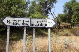 Entrée de Zarou (Zaghou) Beni Ouarsous - Wilaya de Tlemcen
