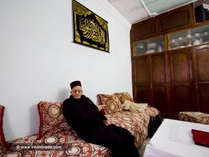 L\'un des derniers tisserands de Tlemcen, El Hadj Ali spécialiste du Bourabah Hchaichi