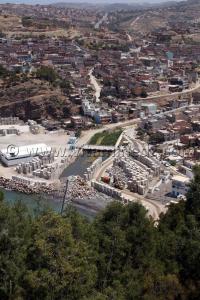 Honaïne, extension du port et disparition de la plage de Honaïne