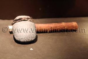 Hache préhistorique, Tamanrasset, Musée de l\'Ahaggar (parc culturel de l’Ahaggar)