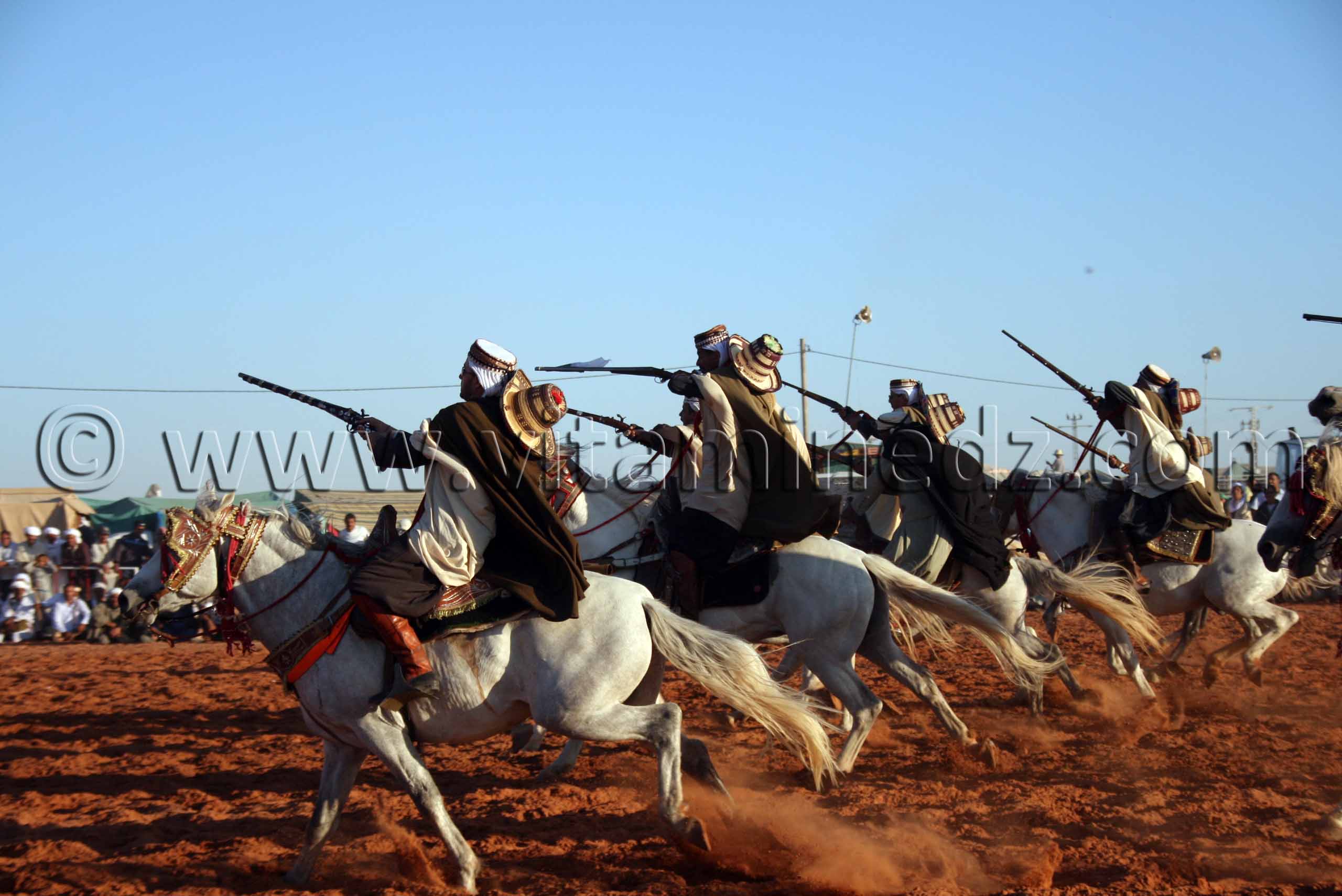 Fantasia - Waada Sidi Nasser Bouherkat dans la limite de la wilaya de Bayadh et Laghouat