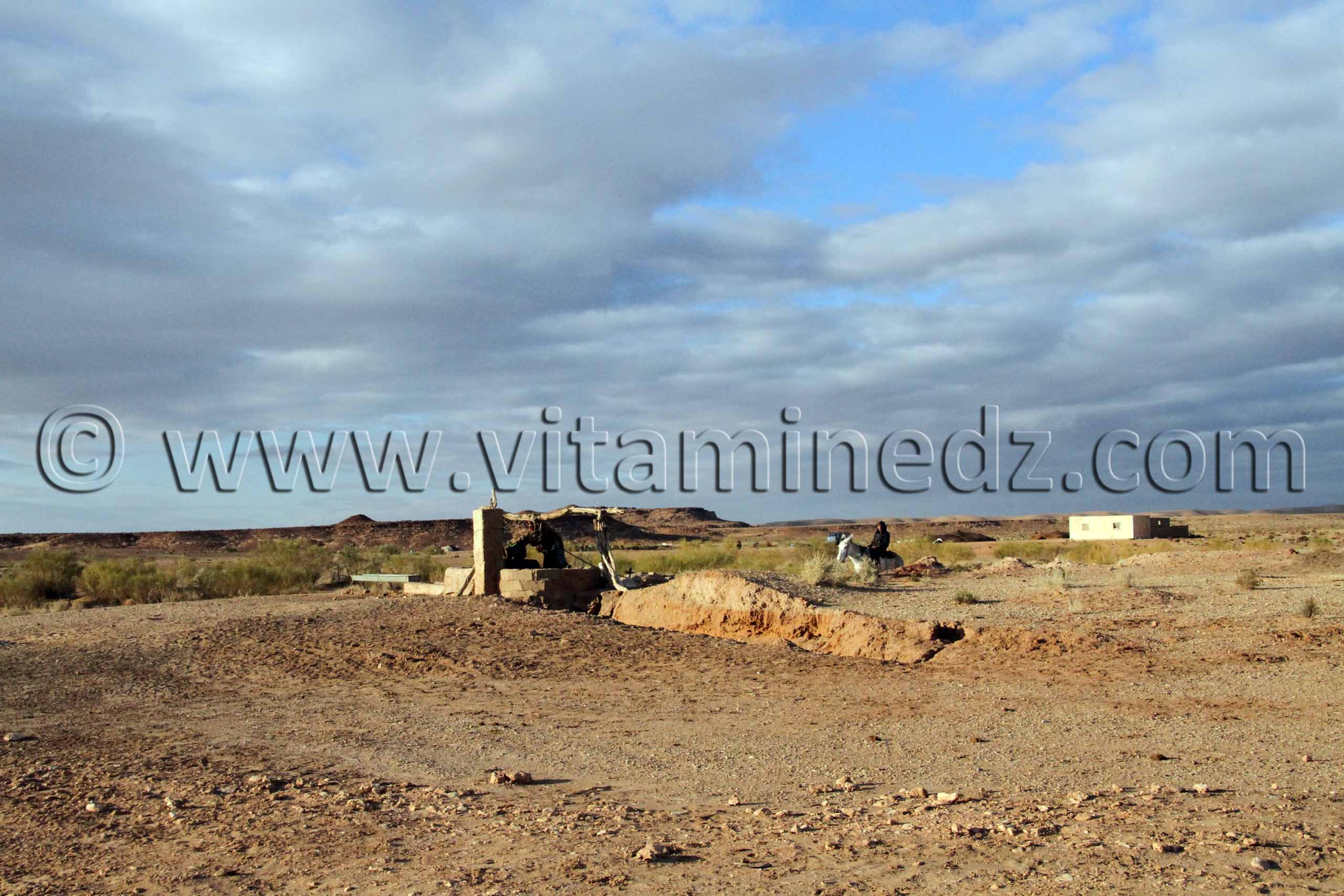 Un puits près d'El Bnoud, Wilaya d'El Bayadh