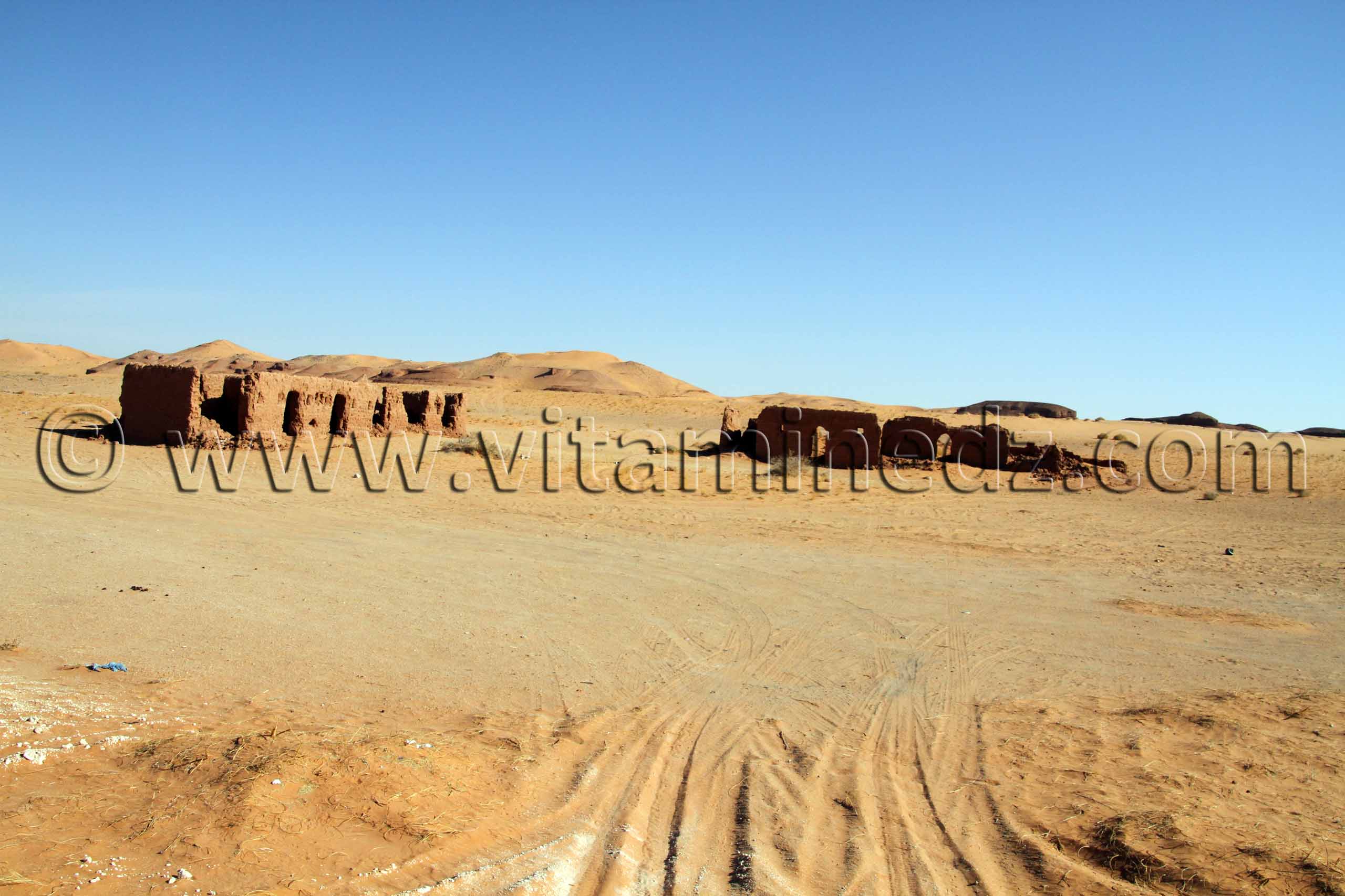 Anciens campements au sud d'El Bnoud