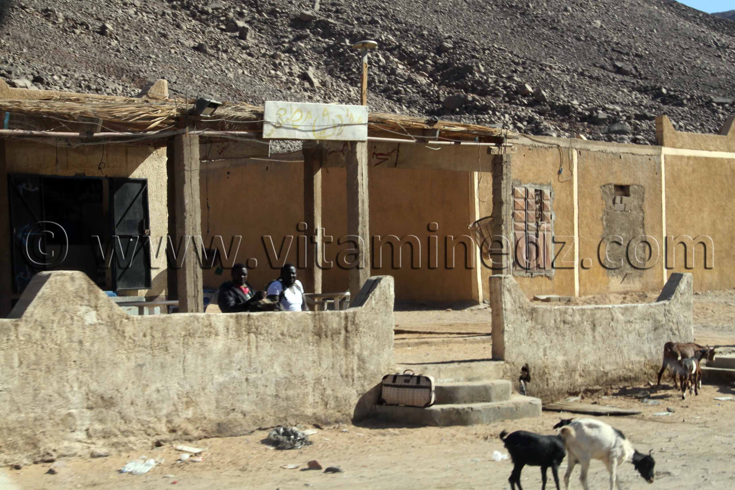 Pause café dans la région d'Arak,