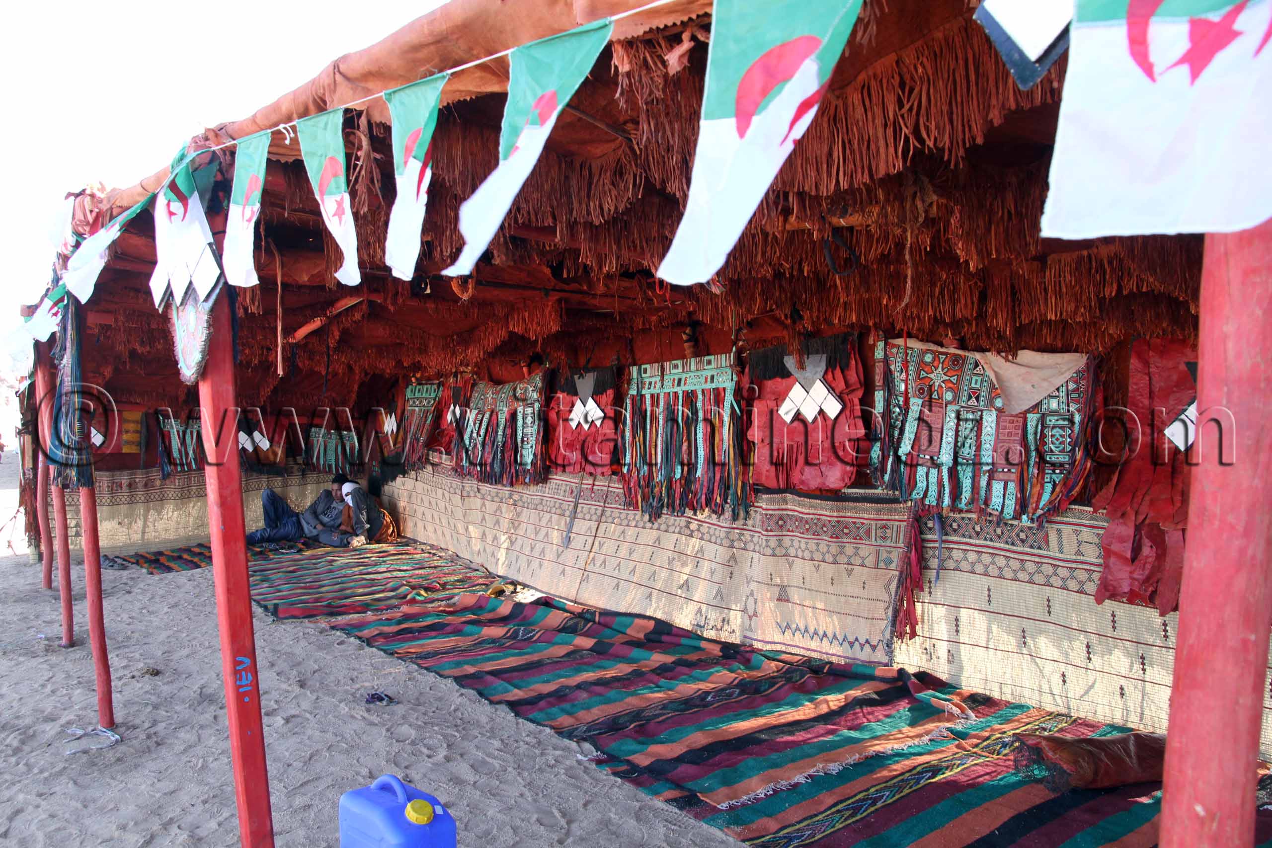 le 3ème festival du dromadaire Amni dans la région de Tit (40 Km au nord de Tamanrasset)