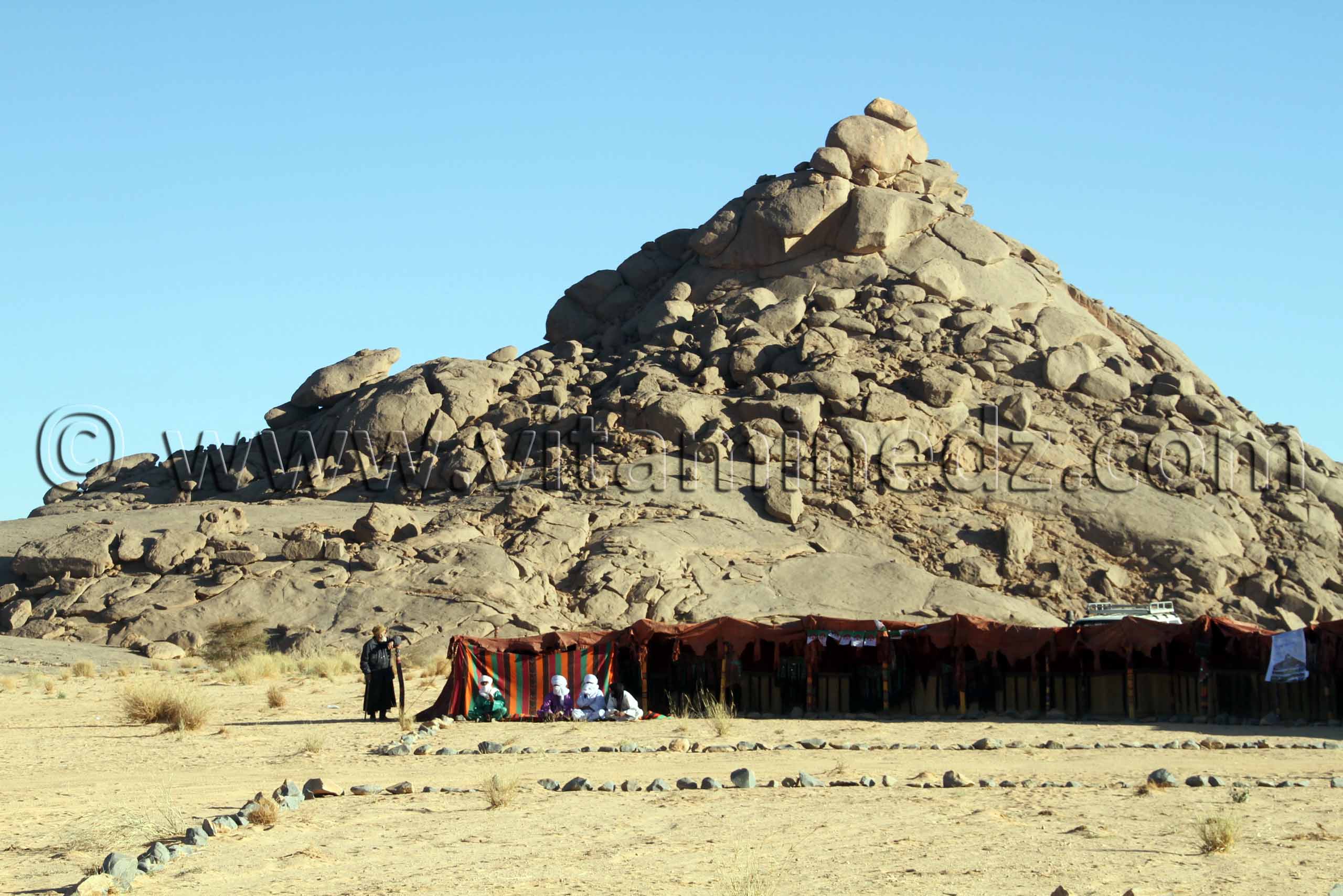 le 3ème festival du dromadaire Amni dans la région de Tit (40 Km au nord de Tamanrasset)