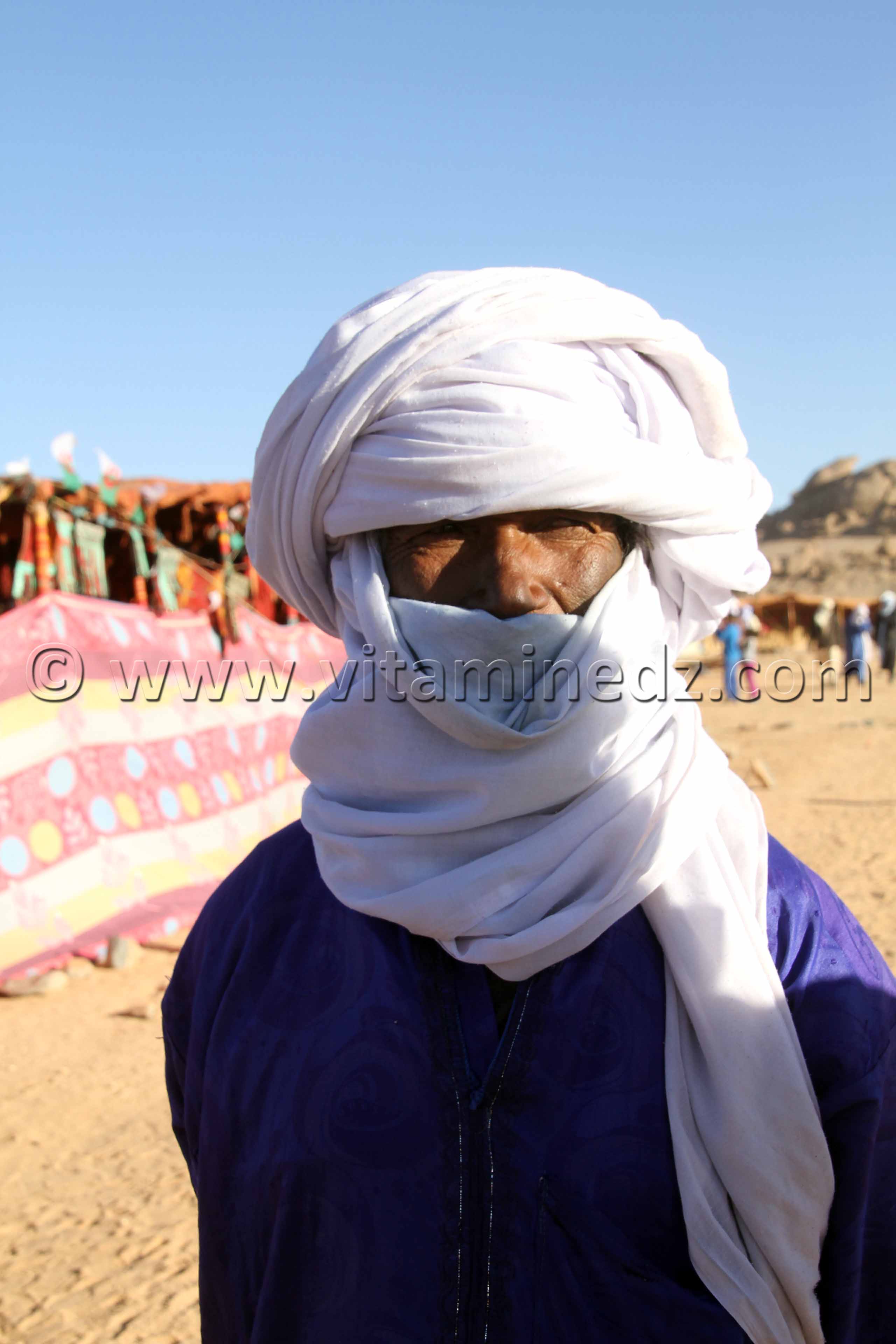 Tergui au 3ème festival du dromadaire Amni dans la région de Tit (40 Km au nord de Tamanrasset)